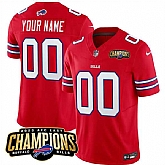 Men & Women & Youth Buffalo Bills Active Player Custom Red 2023 F.U.S.E. AFC East Champions Ptach Football Stitched Jersey,baseball caps,new era cap wholesale,wholesale hats